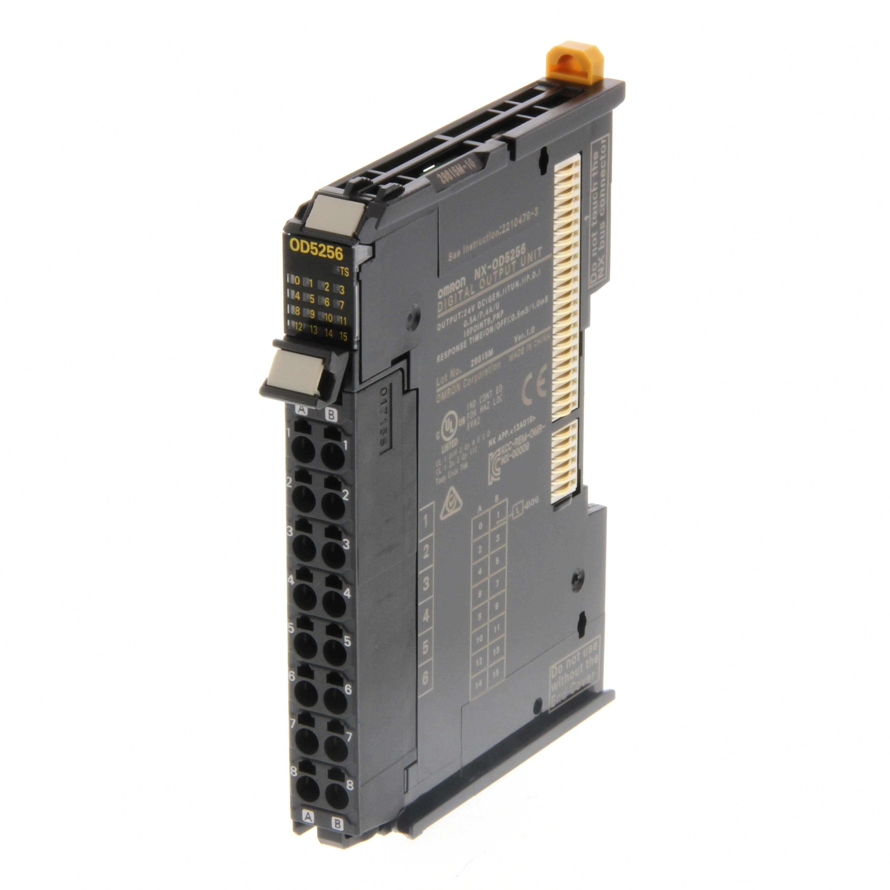 OMRON - 16 Digital Outputs, Standard speed, PNP - NX-OD5256