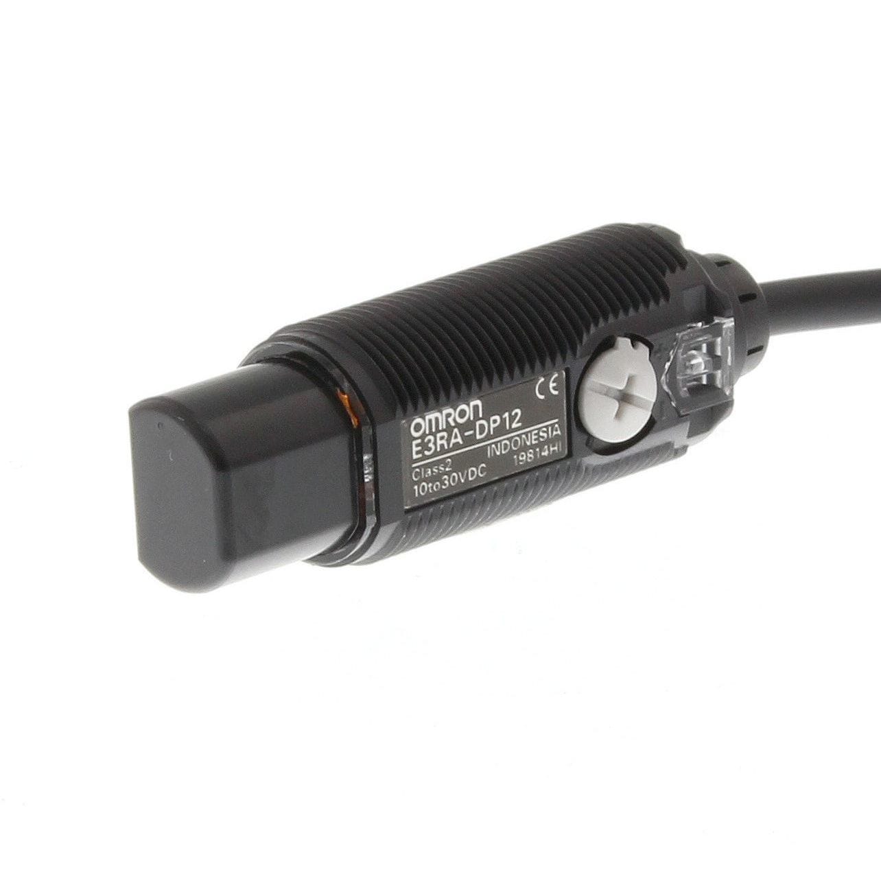 OMRON - Photoelectric sensor, M18 threaded barre - E3RA-DN11 2M