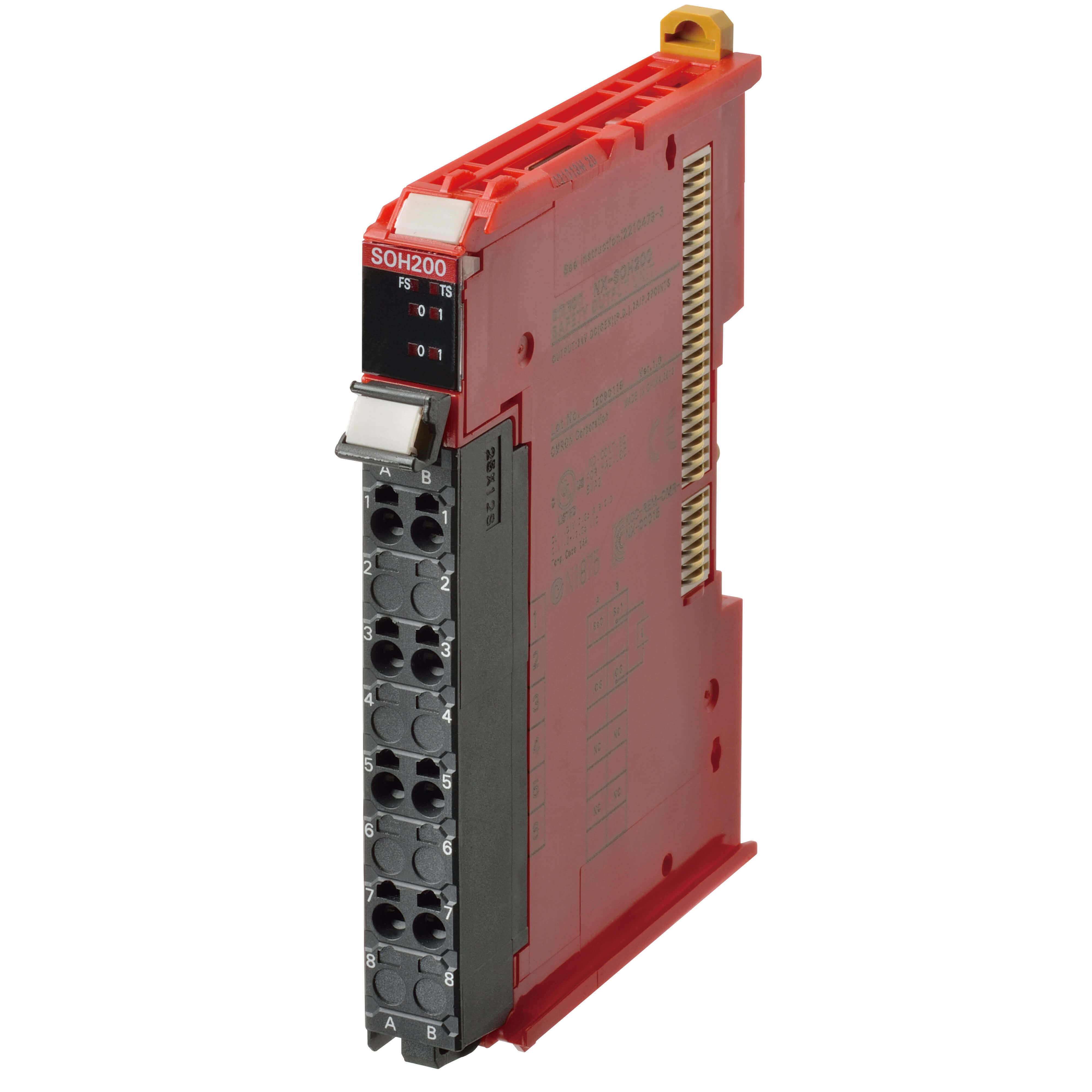 OMRON - 2 Digital Safety Outputs, PNP 24 VDC, 2. - NX-SOH200