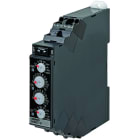 OMRON - Timer, DIN rail mounting, 17.5mm, Twin, - H3DT-F 24-240VAC/DC