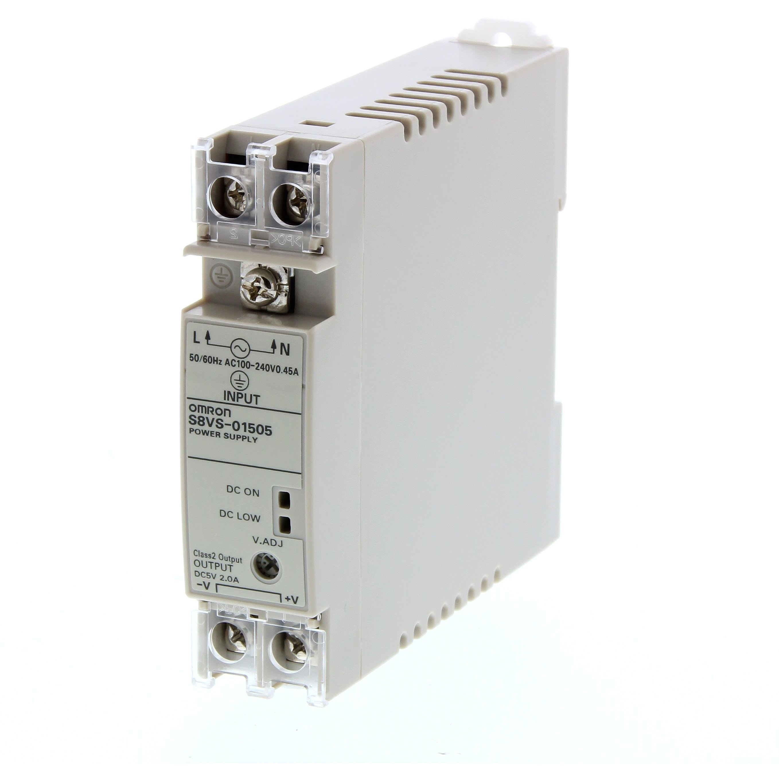 OMRON - Power supply, plastic case, 22.5 mm wide - S8VS-01505