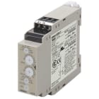 OMRON - Timer, DIN rail mounting, 22.5mm, twin o - H3DK-F 24-240VAC/DC