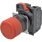 OMRON - Emergency stop switch, Push-In, non-illu - A22NE-S-P002-N
