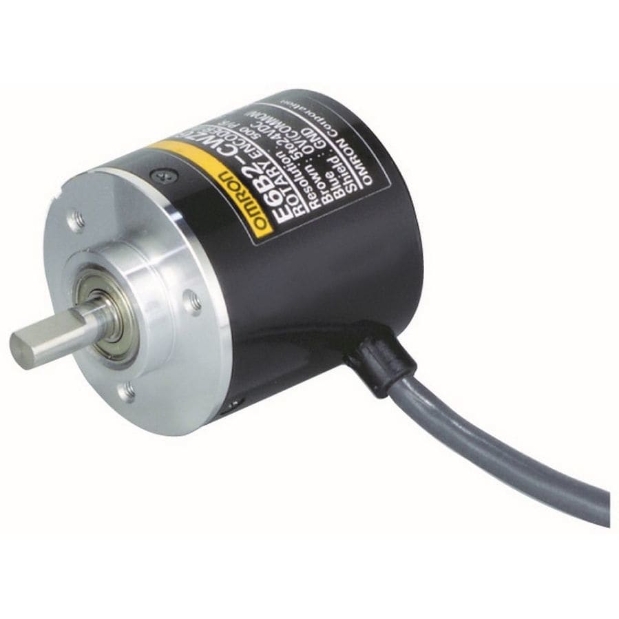 OMRON - Encoder, incremental, 360 ppr, 5 to 24 V - E6B2-CWZ6C 360P/R 0.5M
