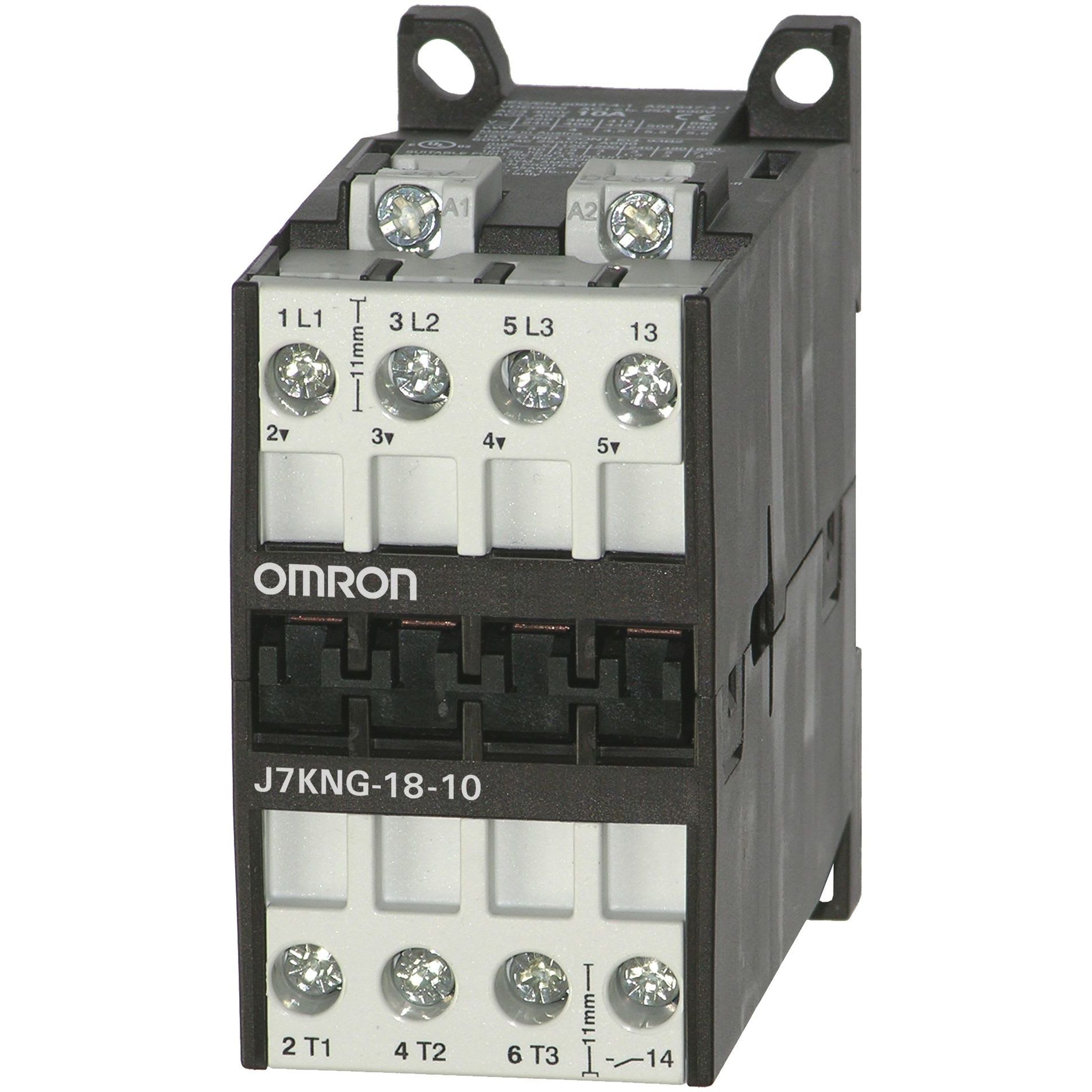 OMRON - Contactor, DC-operated (3VA), 3-pole, 18 - J7KNG-18-10 24D