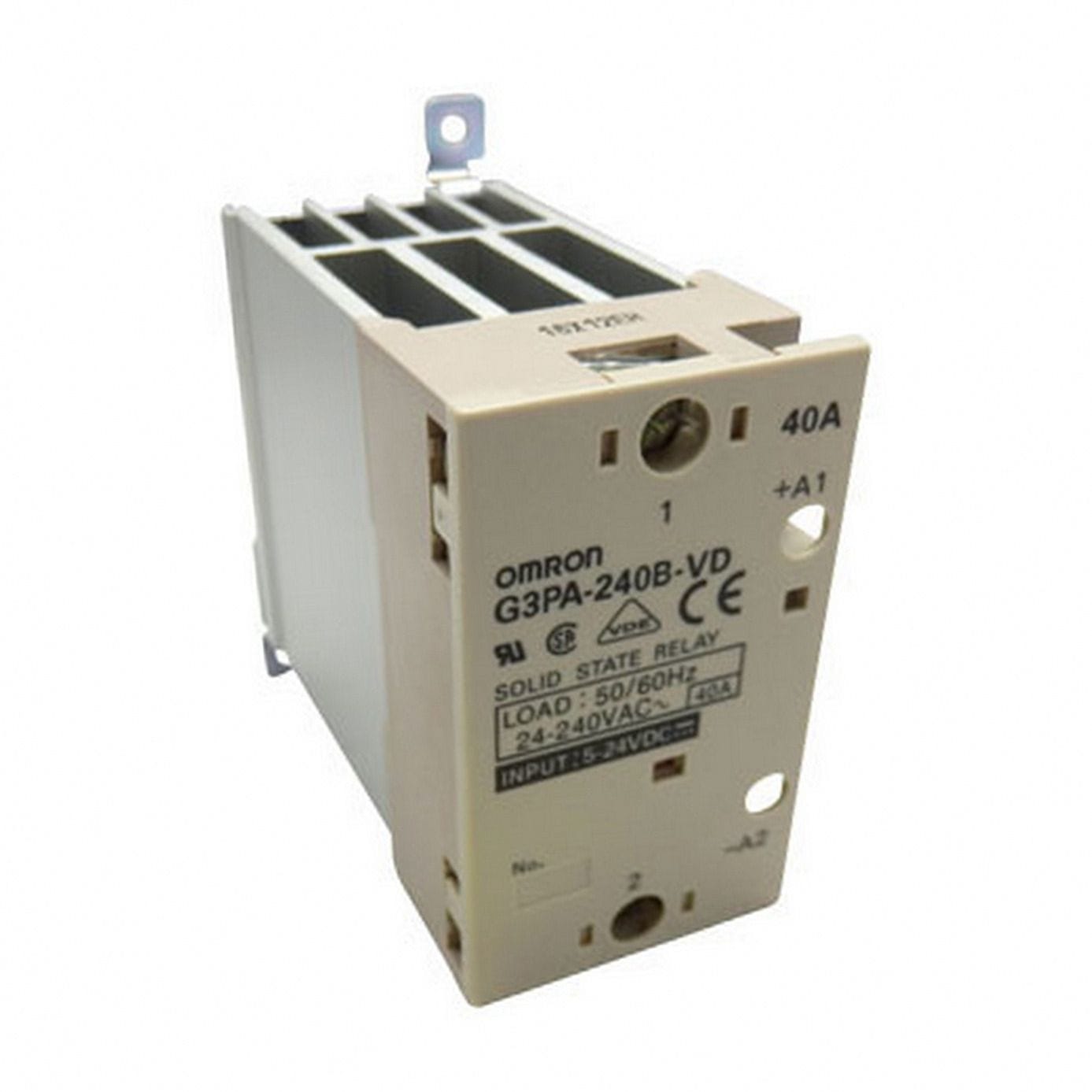 OMRON - Solid state relay, DIN rail/surface moun - G3PA-240B-VD 5-24VDC