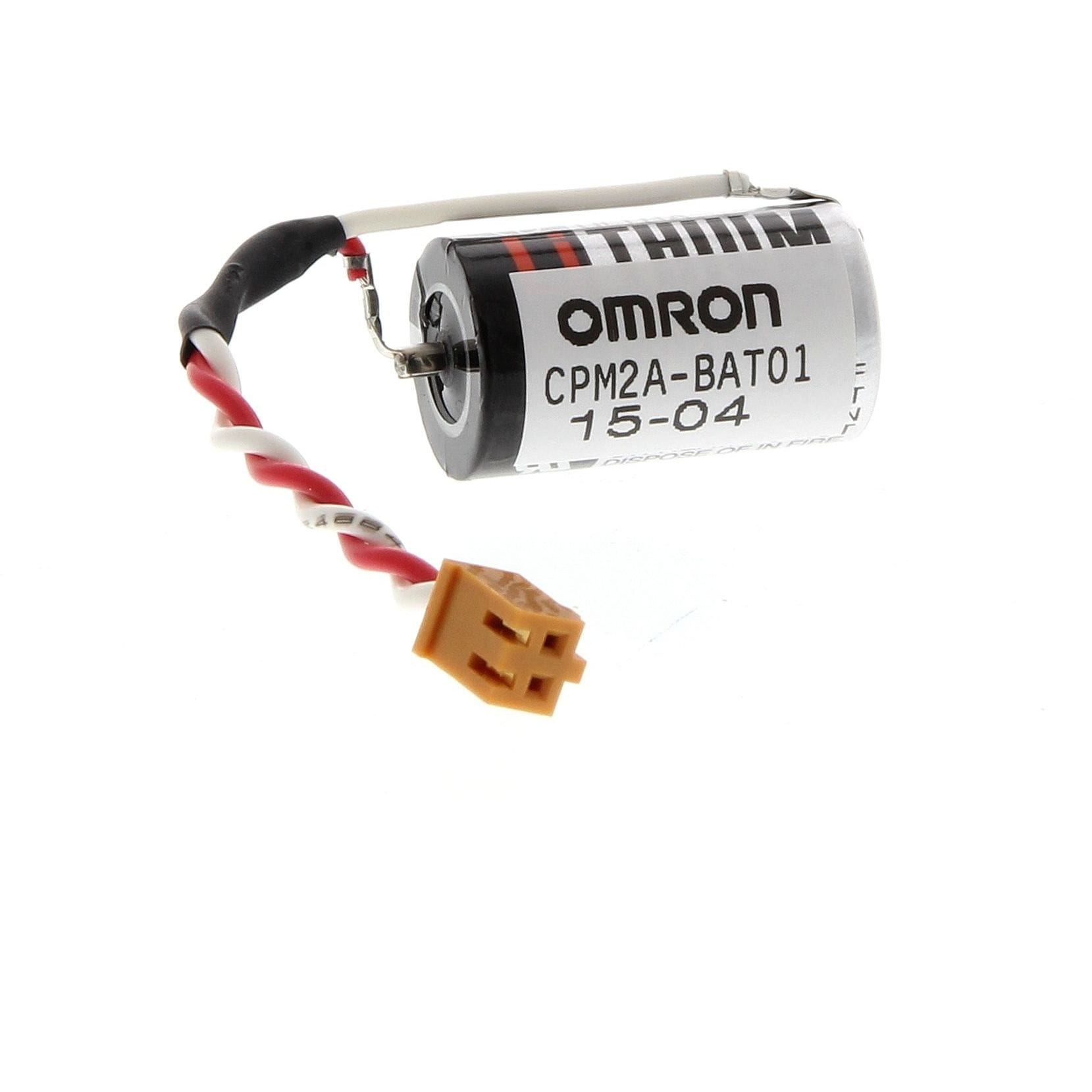 OMRON - Battery for CPM2A/CQM1H/CJ1G/CJ1H PLCs - CPM2A-BAT01