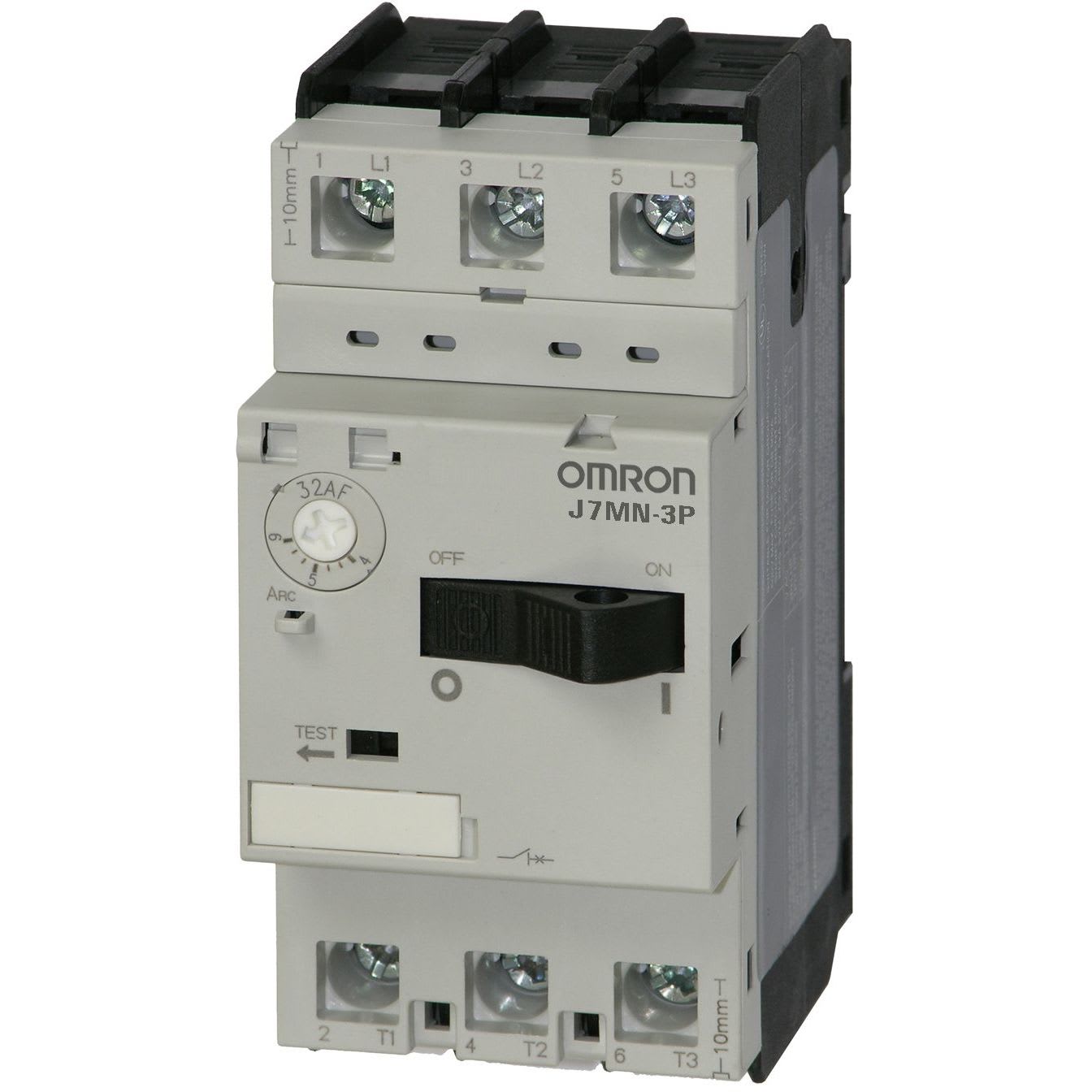 OMRON - Motor-protective circuit breaker, switch - J7MN-3P-10