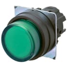 OMRON - Pushbutton A22NZ 22 dia., bezel plastic, - A22NZ-BPM-TGA