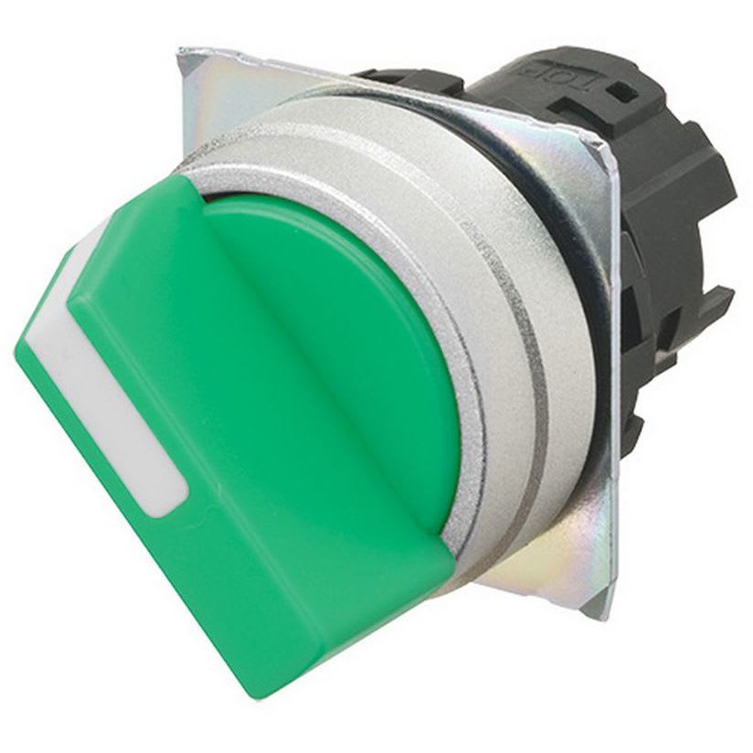 OMRON - Selector A22NZ Ø22, 2 position, NON-Ligh - A22NZ-2MM-NGA