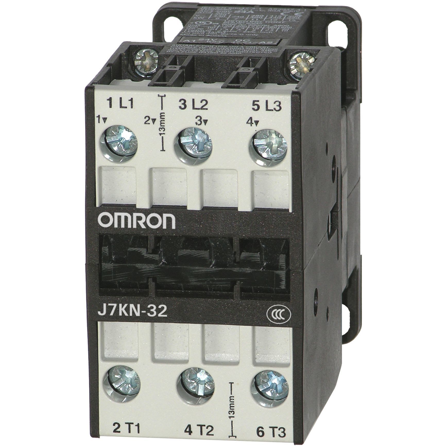 OMRON - Contactor, 3-pole, 32 A/15 kW AC-3 (65 A - J7KN-32 24