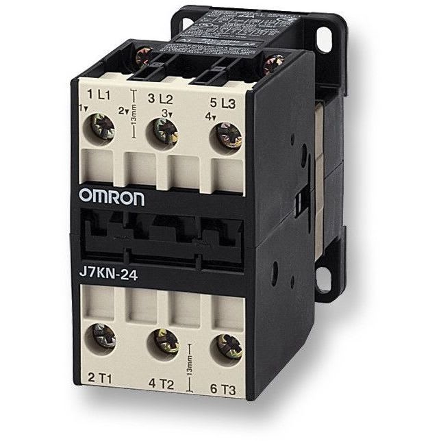 OMRON - Contactor, 3-pole, 24A/11kW AC-3 (50A AC - J7KN-24 110