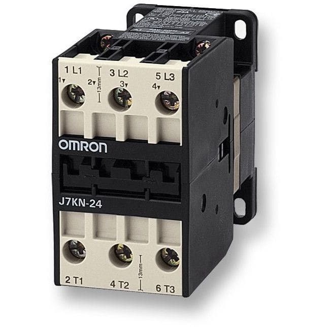 OMRON - Contactor, 3-pole, 24A/11kW AC-3 (50A AC - J7KN-24 110