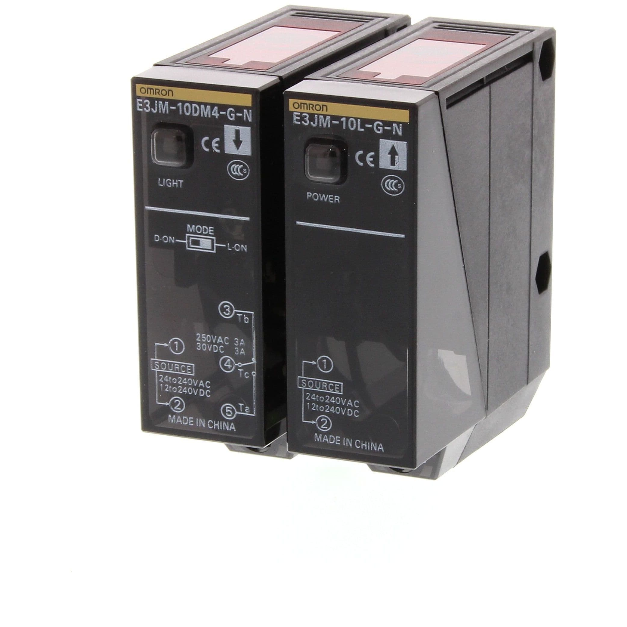 OMRON - Photoelectric sensor, square shape, thro - E3JM-10M4T-G-NN