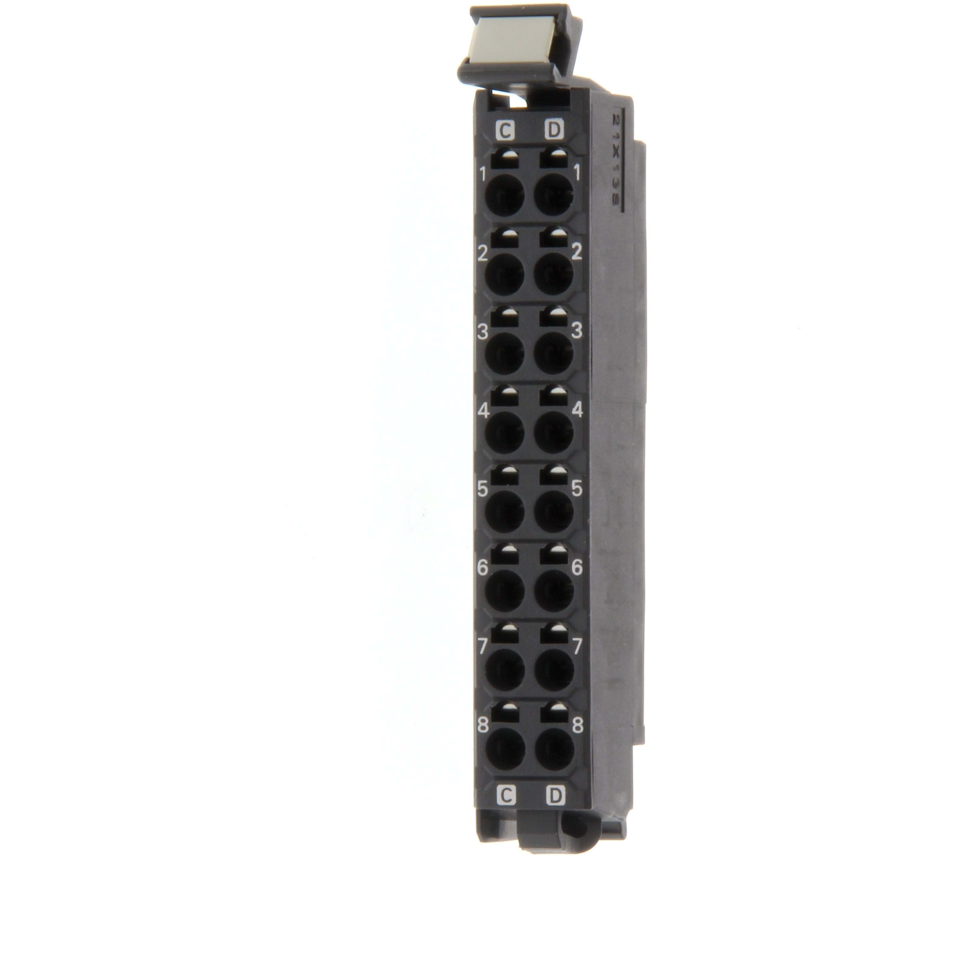 OMRON - Replacement screwless push-in connector - NX-TBB162