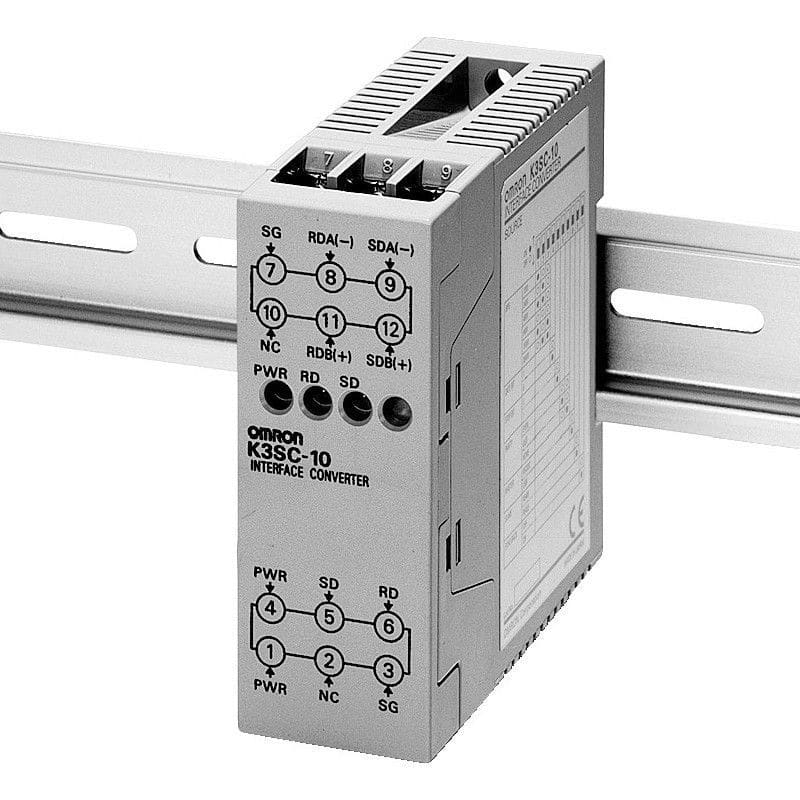 OMRON - Communications converter, RS-232C/USB to - K3SC-10 24VAC/DC