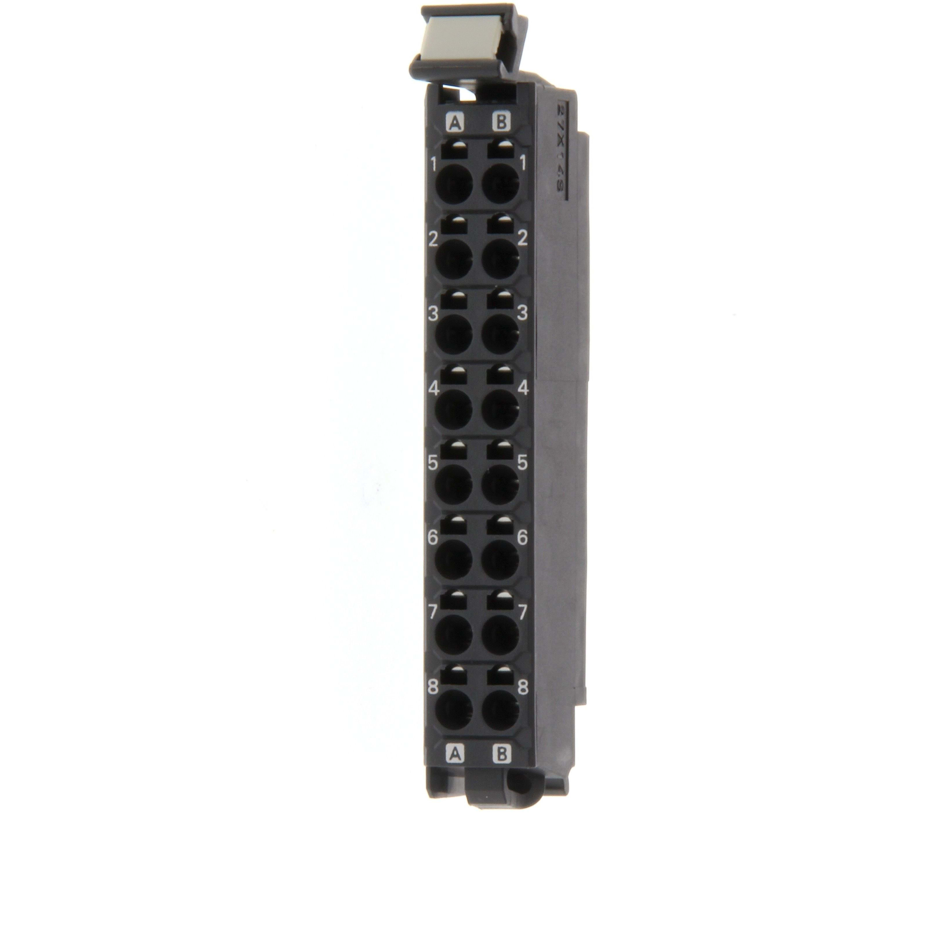 OMRON - Replacement screwless push-in connector - NX-TBA162