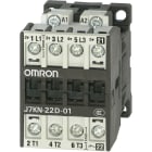 OMRON - Contactor, 3-pole, 11 kW, 22 A AC3 (380- - J7KN-22D-01 24D