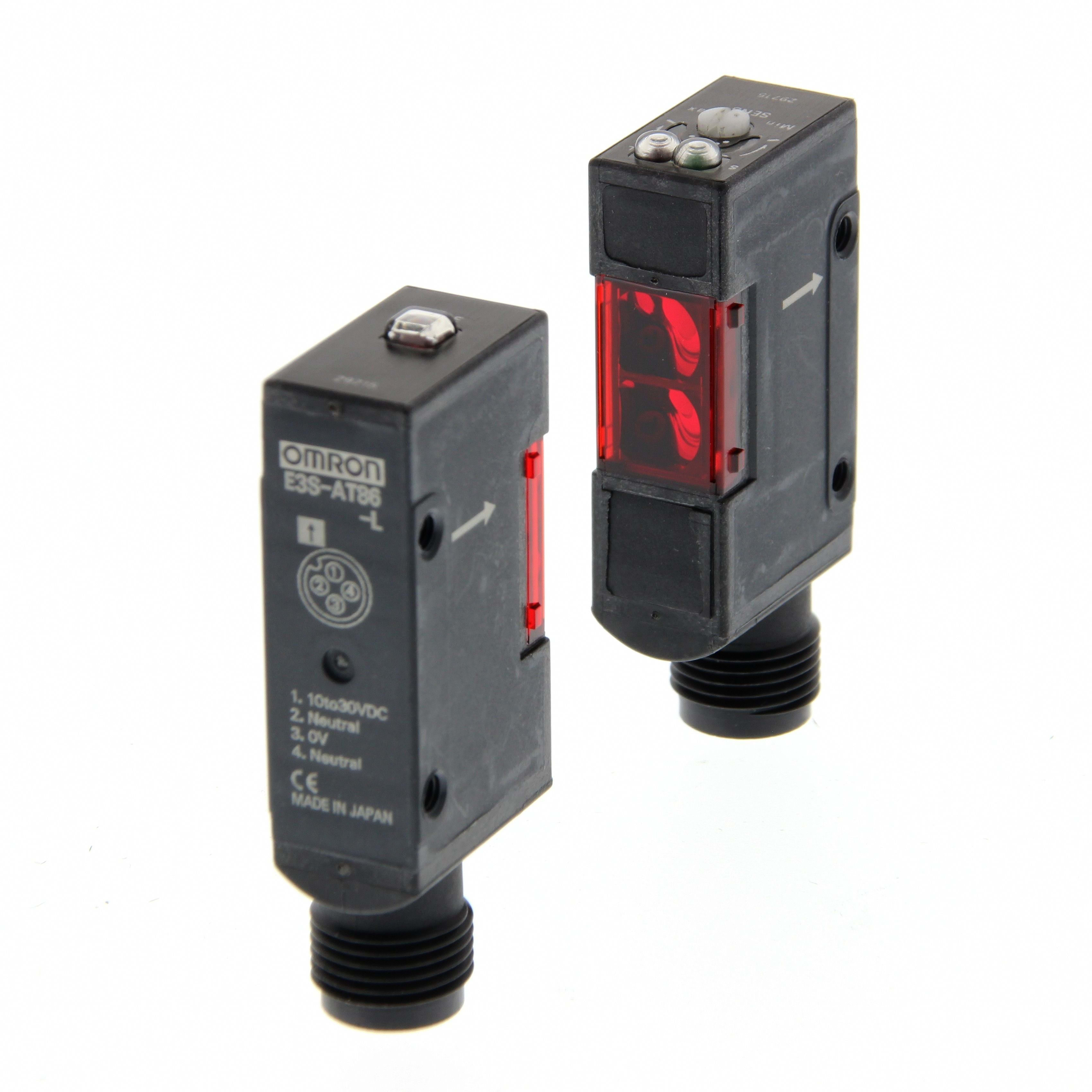 OMRON - Photoelectric sensor, through-beam, 7 m, - E3S-AT86