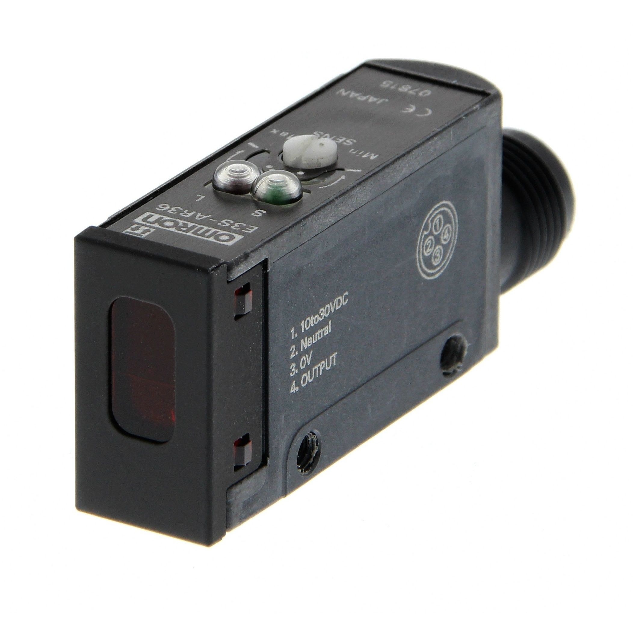 OMRON - Photoelectric sensor, retroreflective, 2 - E3S-AR36
