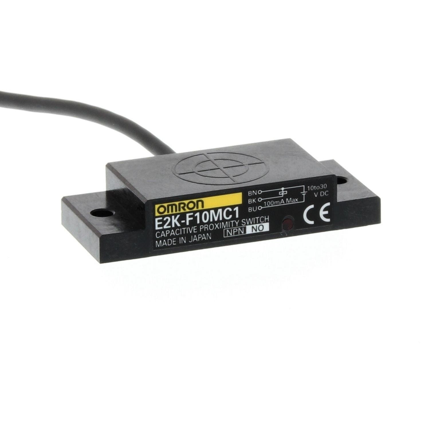 OMRON - Proximity sensor, capacitive, flat, unsh - E2K-F10MC1