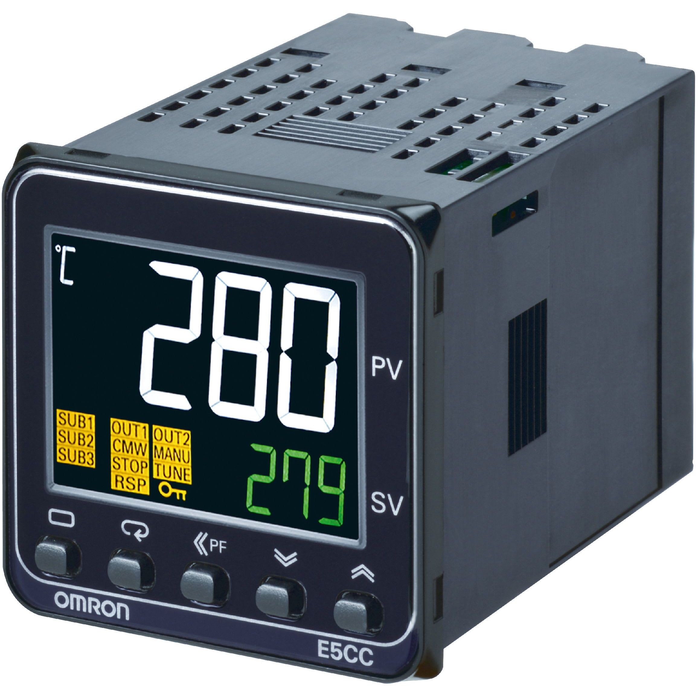OMRON - Temperature controller, 1/16DIN (48 x 48 - E5CC-RX2DBM-000