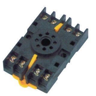 OMRON - Socket, DIN rail/surface mounting, 8-pin - 8PFA