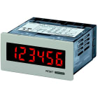 OMRON - Total counter, DIN72x36 mm, 12 to 24 VDC - H7HP-C8D