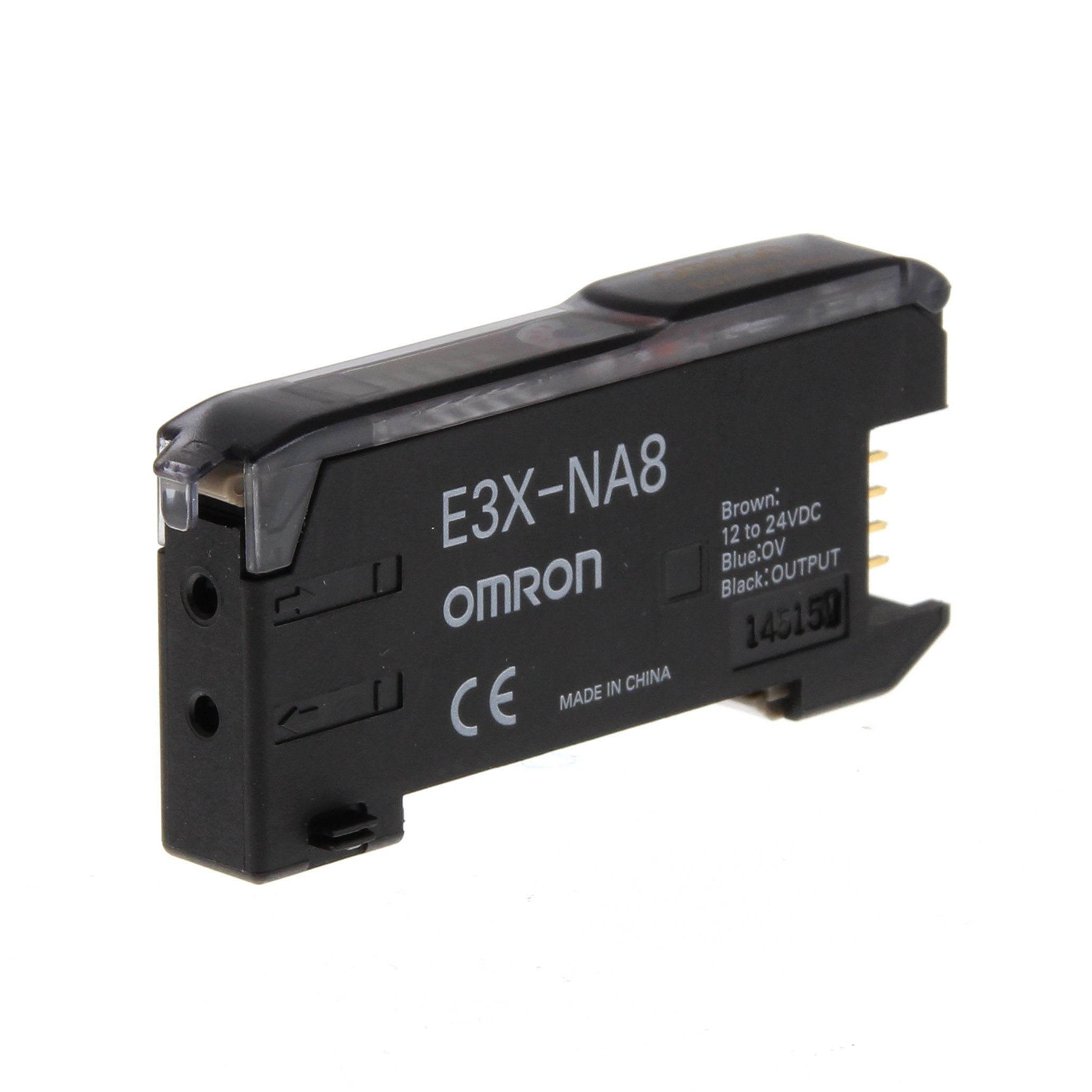 OMRON - Amplifier with potentiometer, IP50, NPN - E3X-NA6