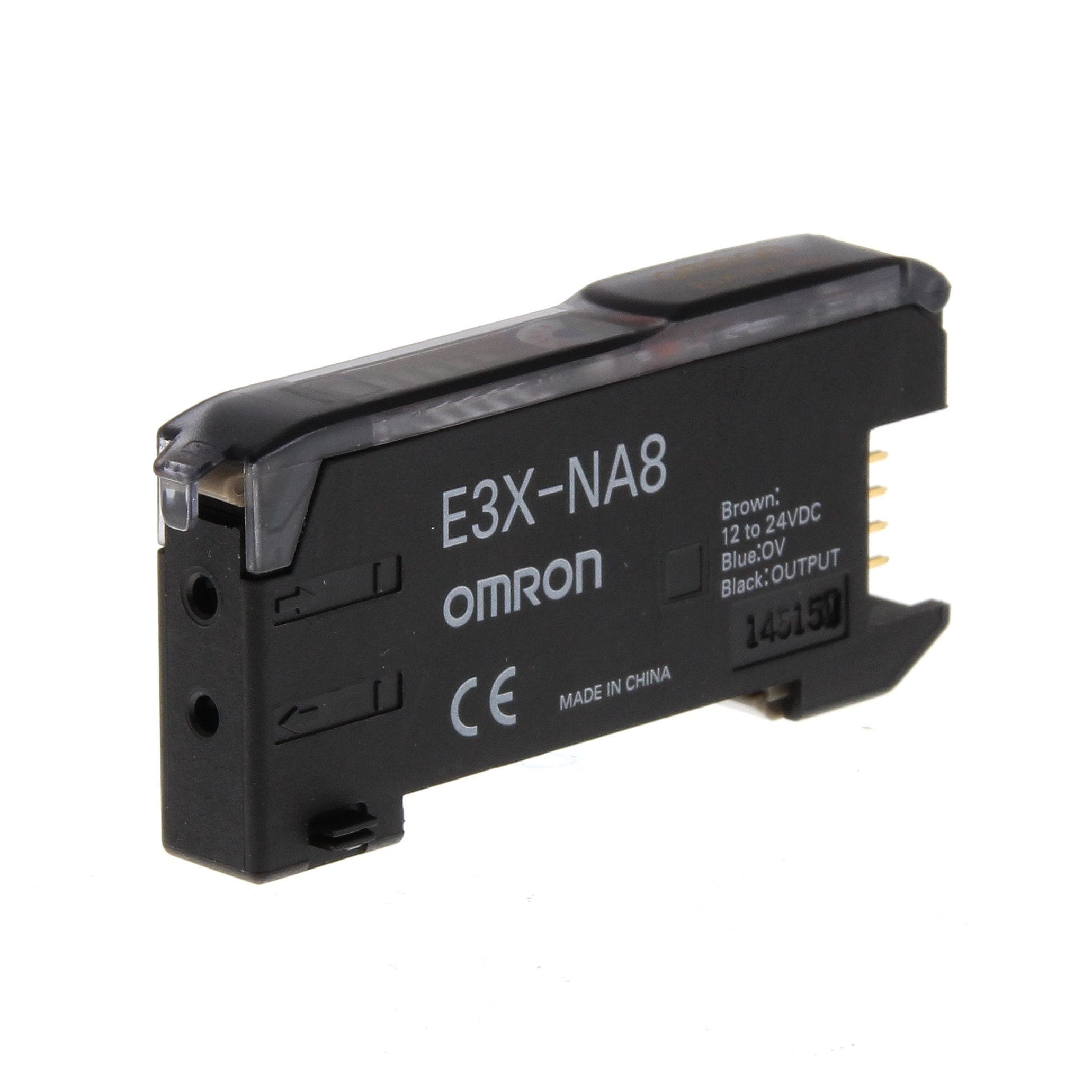 OMRON - Amplifier with potentiometer, IP50, NPN - E3X-NA6