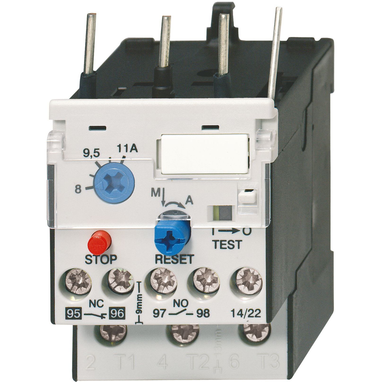 OMRON - Overload relay, 3-pole, 6-9 A, direct mo - J7TKN-B-9