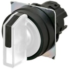OMRON - Selector A22NZ Ø22, 3 position, Lighted, - A22NZ-3BM-TWA