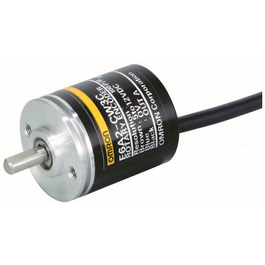OMRON - Encoder, incremental, 200ppr, 12-24 VDC, - E6A2-CW5C 200P/R 0.5M
