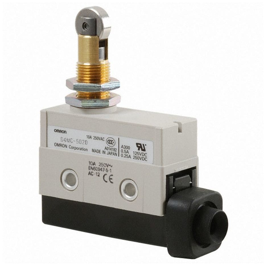 OMRON - Enclosed switch, panel mount roller plun - D4MC-5020