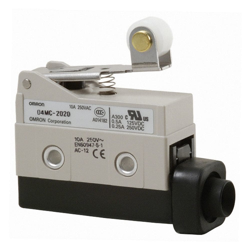 OMRON - Enclosed switch, short hinge roller leve - D4MC-2020
