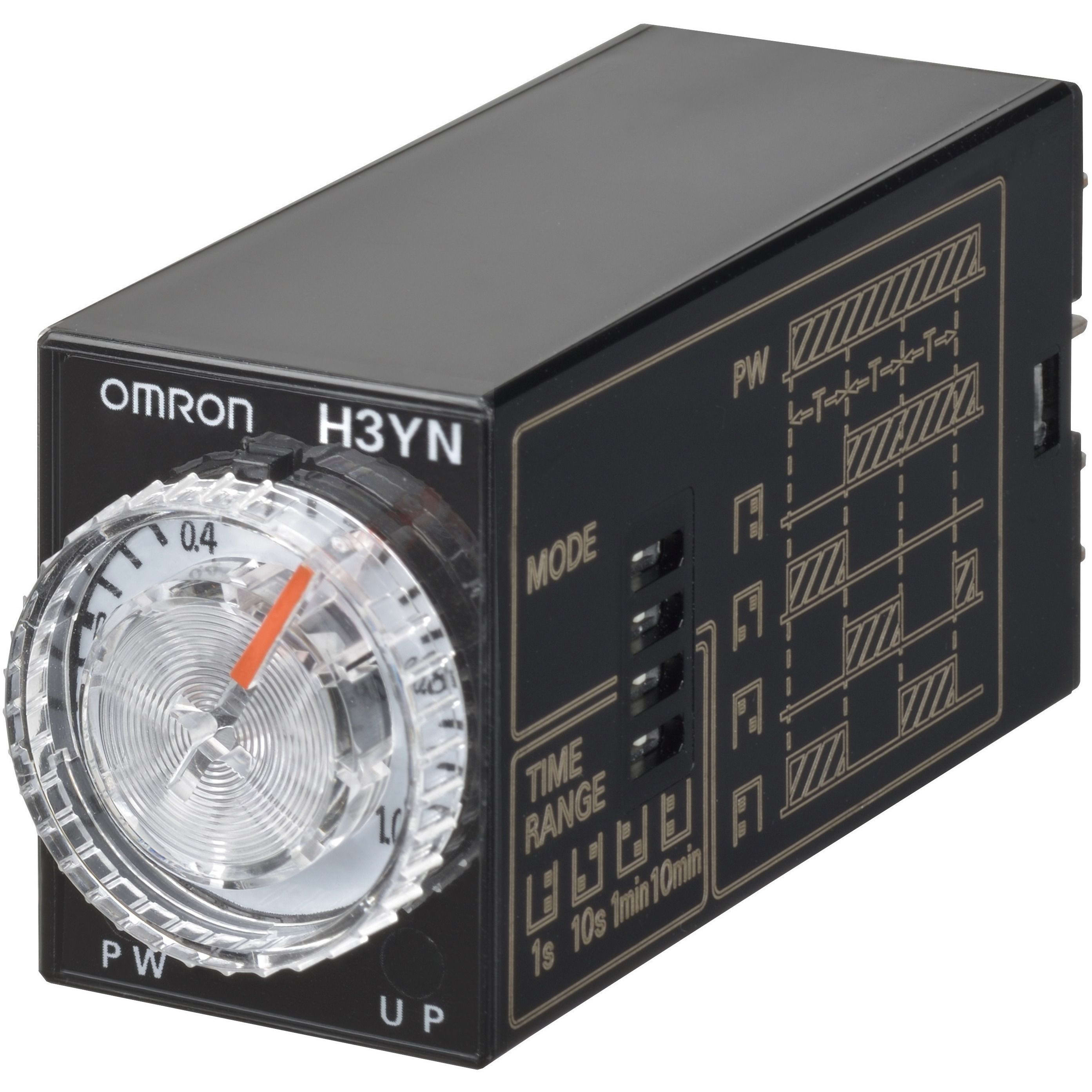 OMRON - Timer, plug-in, 14-pin, multifunction, 0 - H3YN-4-B AC200-230