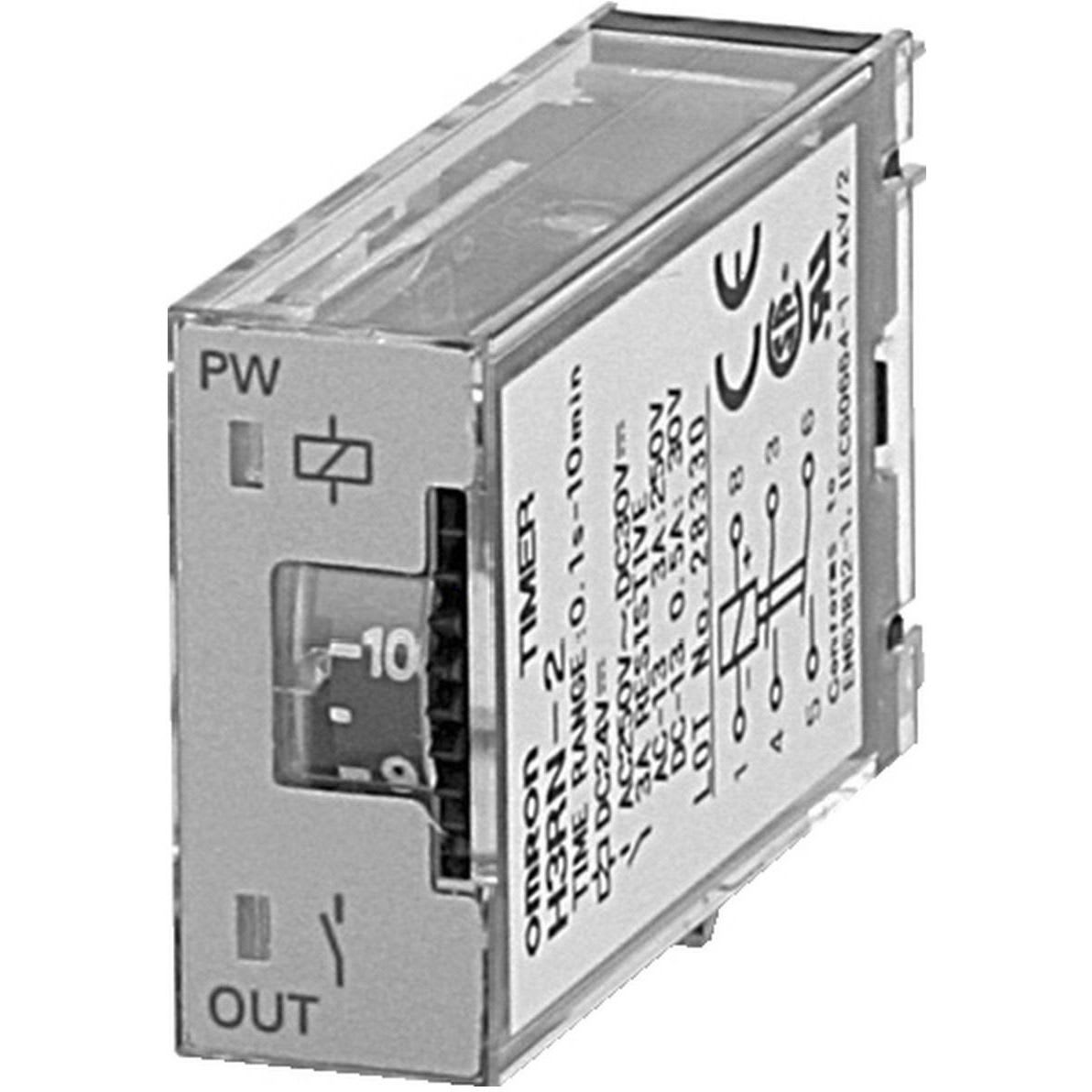 OMRON - Timer, plug-in, 8-pin, multifunction, 0. - H3RN-2 12VDC