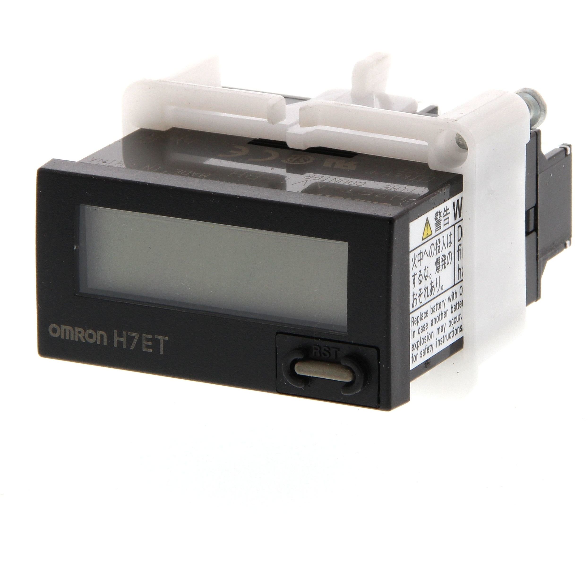 OMRON - Time counter, 1/32DIN (48 x 24 mm), self - H7ET-NFV1-B