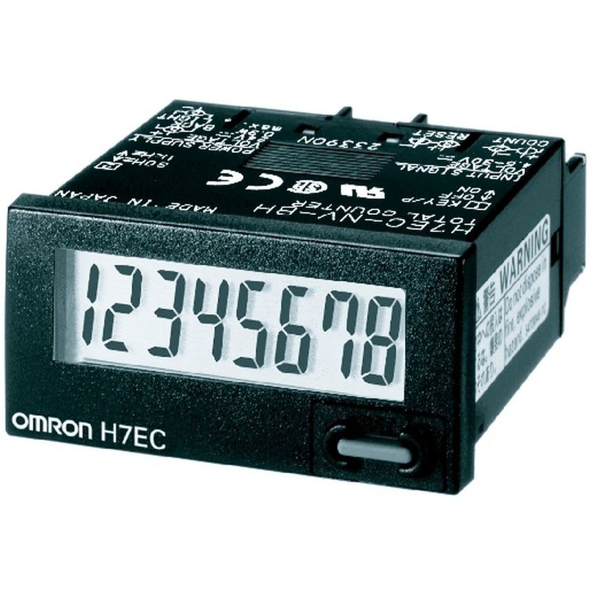 OMRON - Total counter, 1/32DIN (48 x 24 mm), sel - H7EC-N-B