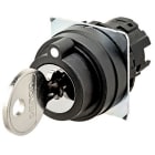 OMRON - Selector A22NZ Ø22, Key type S, 3 positi - A22NZ-3BB-01DA
