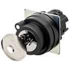 OMRON - Selector A22NZ 22 dia., Key type S, 2 po - A22NZ-2BL-01BA