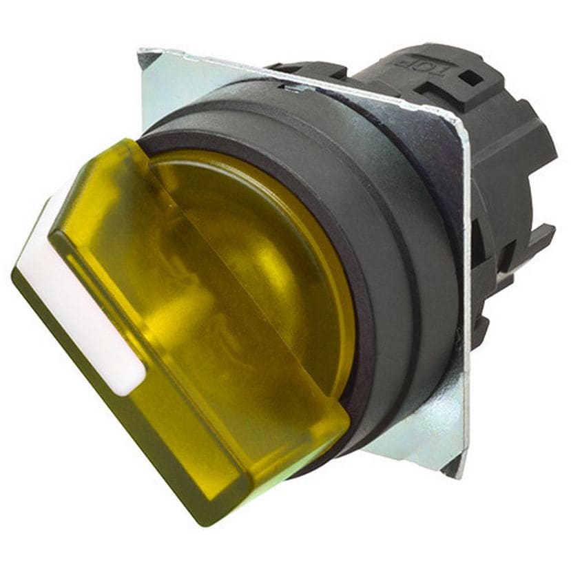OMRON - Selector A22NZ 22 dia., 2 position, Ligh - A22NZ-2BM-TYA