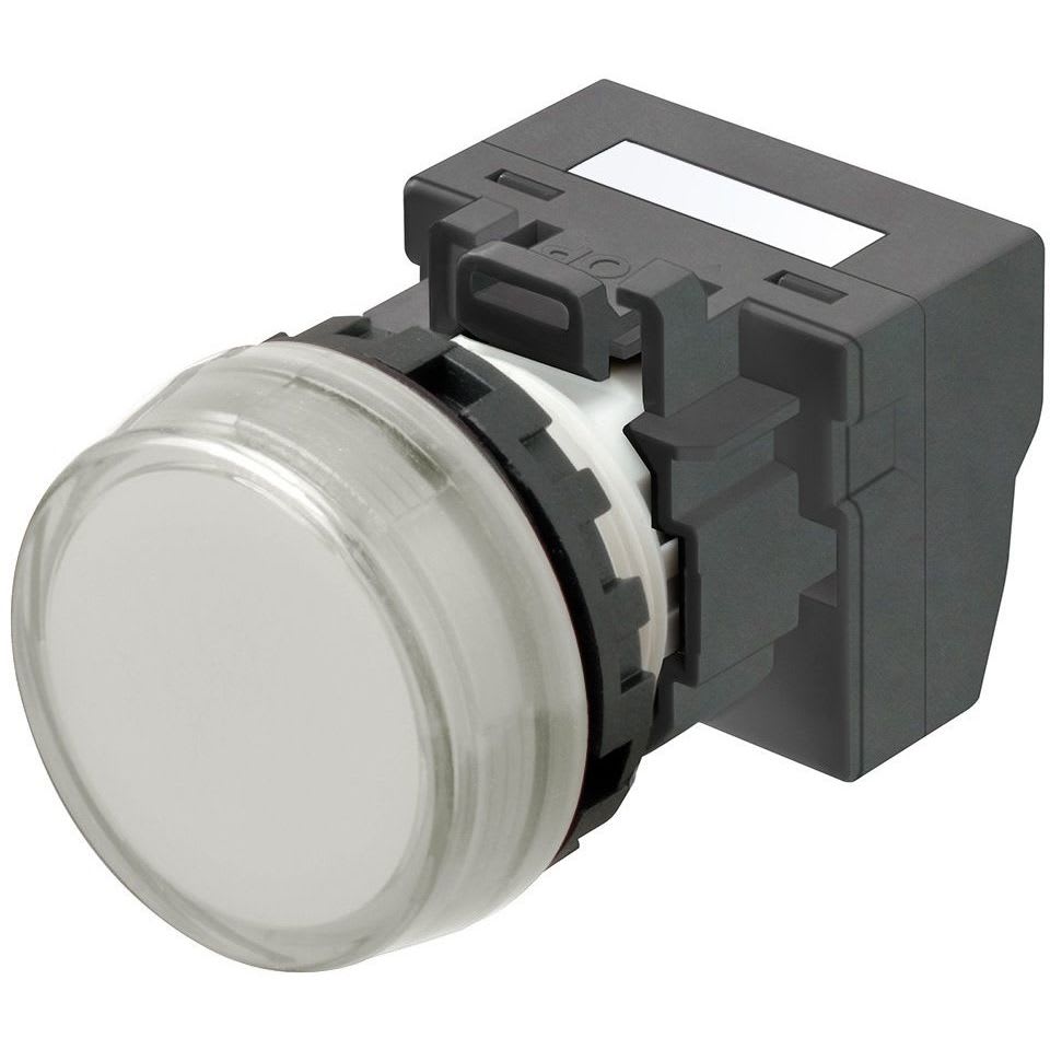 OMRON - M22N Indicator, Plastic flat etched, Whi - M22N-BC-TWA-WC-P
