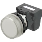 OMRON - M22N Indicator, Plastic flat etched, Whi - M22N-BC-TWA-WC-P