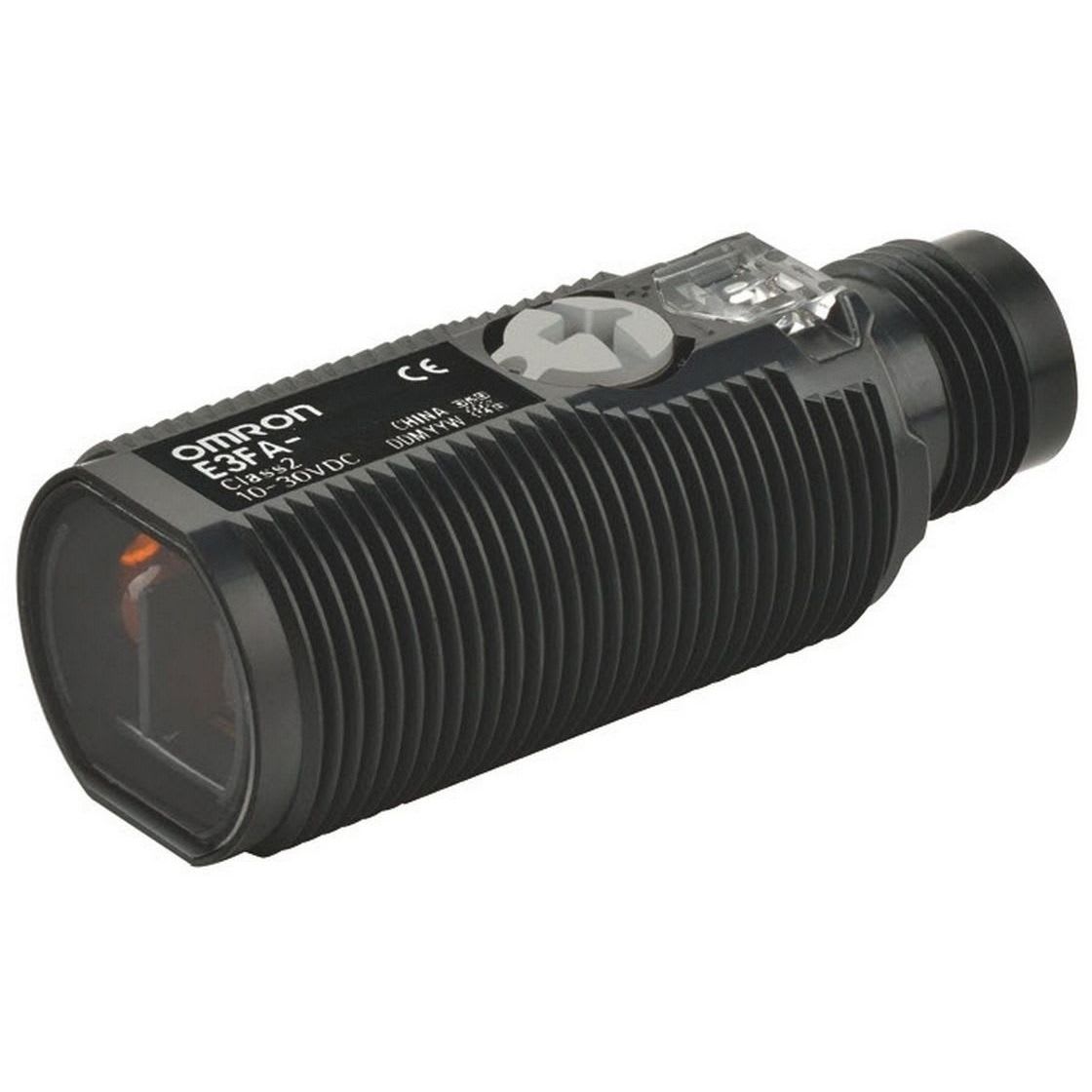 OMRON - Photoelectric sensor, M18 threaded barre - E3FA-DP25-F2