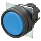 OMRON - Pushbutton A22NZ 22 dia., bezel plastic, - A22NZ-BNM-NAA