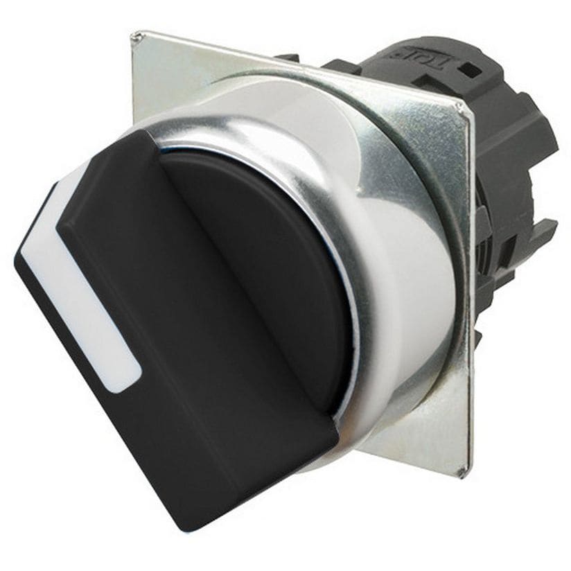 OMRON - Selector A22NZ 22 dia., 2 position, NON- - A22NZ-2RM-NBA