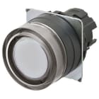 OMRON - Pushbutton A22NZ 22 dia., bezel plastic, - A22NZ-BGM-TWA