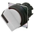OMRON - Selector A22NZ Ø22, 2 position, NON-Ligh - A22NZ-2BM-NWA