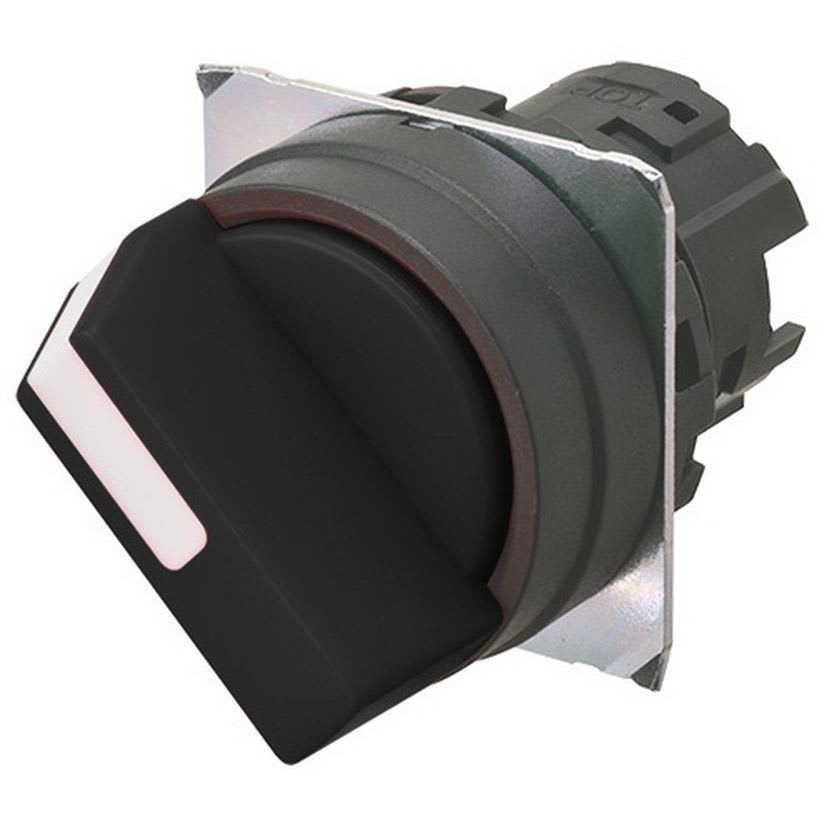 OMRON - Selector A22NZ 22 dia., 2 position, NON- - A22NZ-2BM-NBA